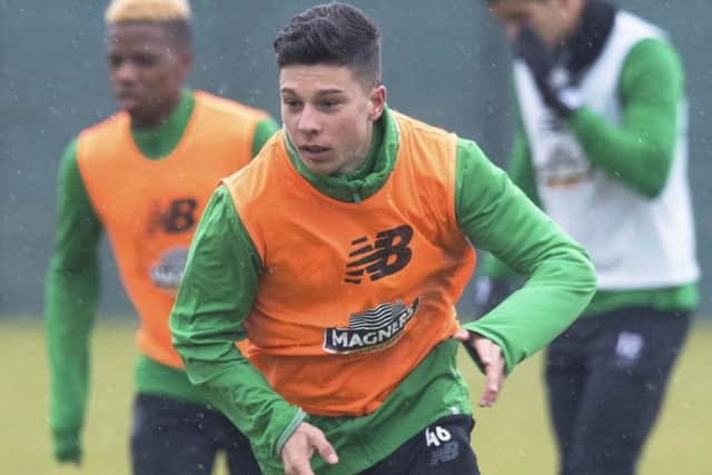 Leo Mazis has officially joined Celtic after agreeing to sign in January. Picture: SNS