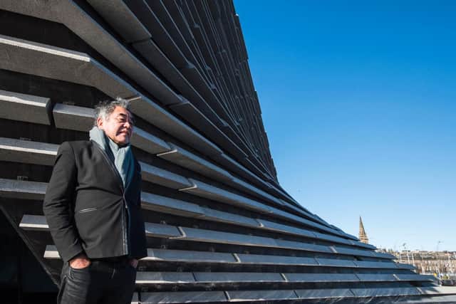Kengo Kuma says Dundee's V&A Museum had been designed to connect the city centre with its waterfront.