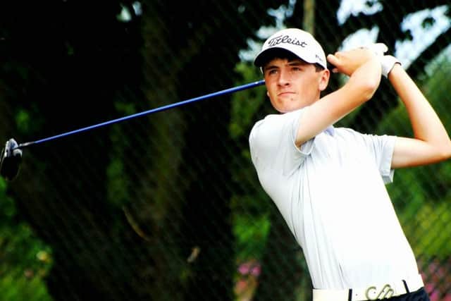 Stonehaven's Sam Locke finished joint-fifth in the South African Stroke Play Championship at Pecanwood