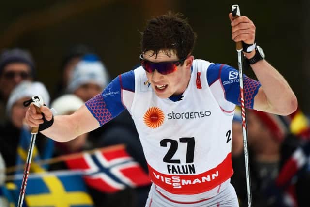 Scottish cross-country skier Andrew Musgrave believes he has a strong chance of bringing a medal home from PyeongChang. Picture: Getty.