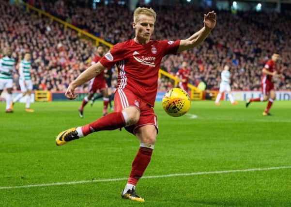 Aberdeen's Gary Mackay-Steven will face former club Dundee United today in the Scottish Cup. Picture: Ross Parker/SNS