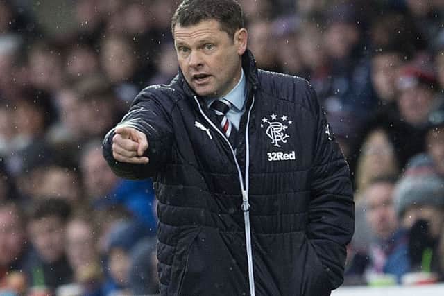 Rangers manager Graeme Murty. Picture: Bill Murray/SNS