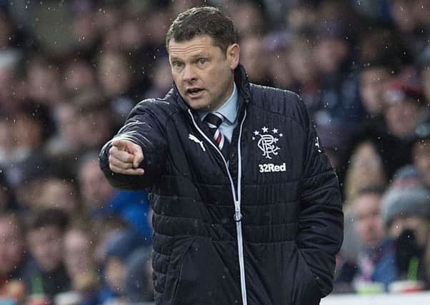 Rangers manager Graeme Murty. Picture: Bill Murray/SNS