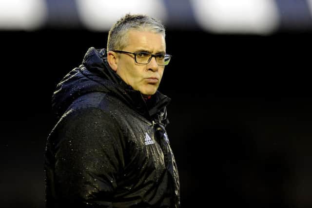 Ayr United manager Ian McCall. Picture: Michael Gillen