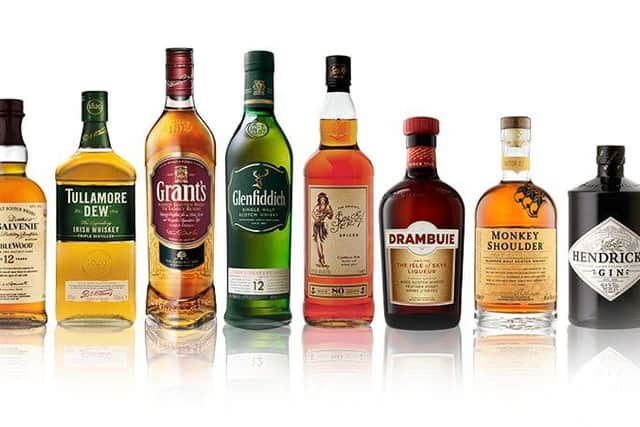 William Grant & Sons topped the list.