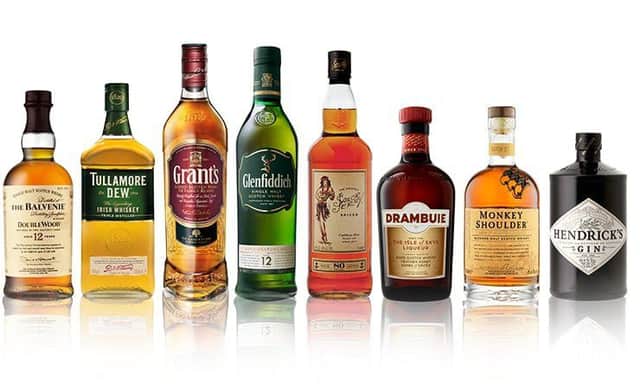 William Grant & Sons topped the list.