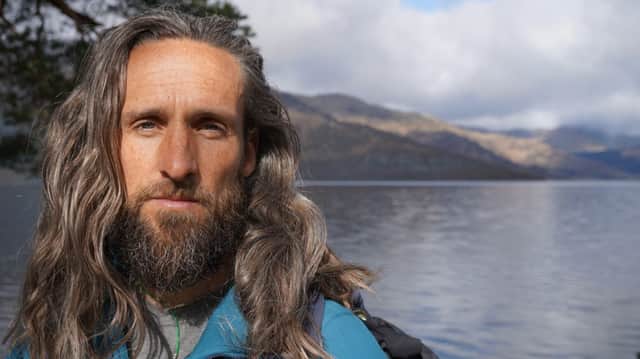 Matt Hopwood travelled 500 miles on foot through Scotland. Picture: submitted