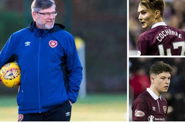 Craig Levein has hailed the impact of Harry Cochrane and Anthony McDonald. Pictures: SNS Group