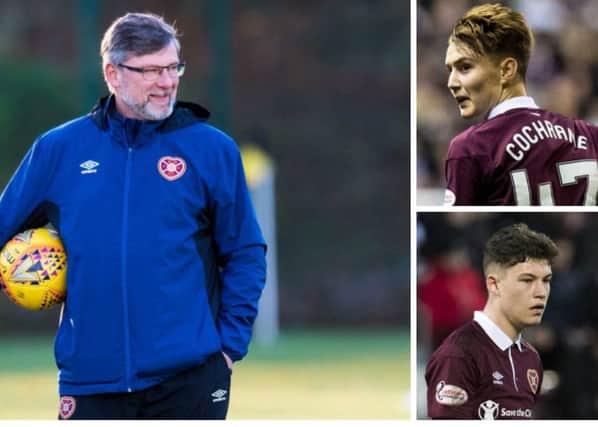 Craig Levein has hailed the impact of Harry Cochrane and Anthony McDonald. Pictures: SNS Group