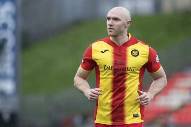 Conor Sammon has impressed in his loan spell at Partick Thistle. Picture: SNS