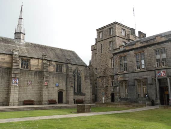 The quadrangle at King's College, University of Aberdeen. Picture: Wikicommons
