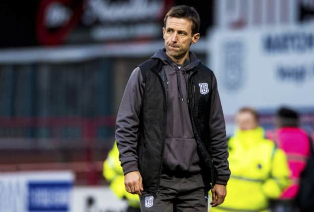 Dundee Manager Neil McCann has called on the club's fans to back the team. Pic: Alan Harvey/SNS