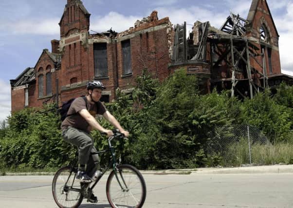 Parts of Clydeside could have ended up derelict like inner-city Detroit without good planning (Picture: AFP/Getty)