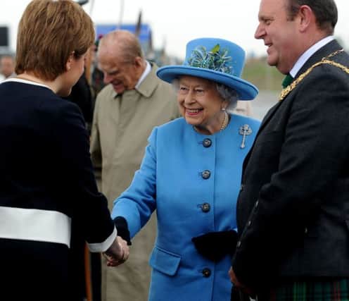 Her Majesty the Queen Elizabeth Officially opens the Queensferry Crossing on Monday 4th September