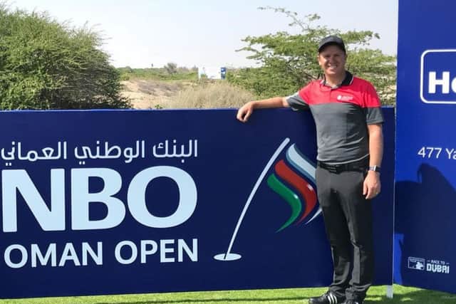 Steven Troup is a teaching pro at Al Mouj Golf, the venue for this weeks European Tour event