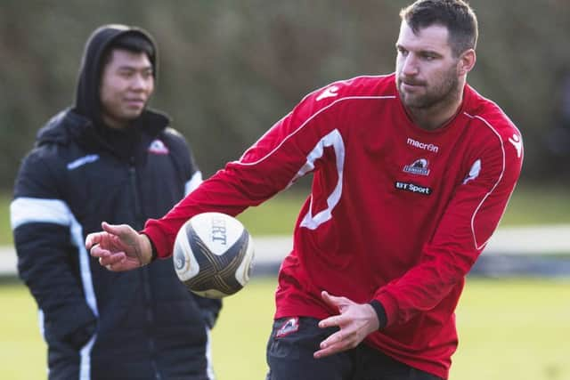 Fraser McKenzie prepares for Friday nights crucial Pro14 match at Ulster.