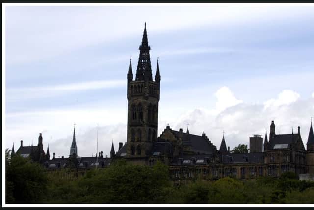 Glasgow University. Picture: Donald MacLeod