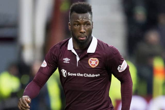 Esmael Goncalves in action for Hearts. Picture: SNS Group