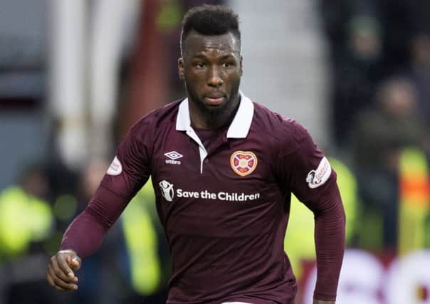 Esmael Goncalves in action for Hearts. Picture: SNS Group