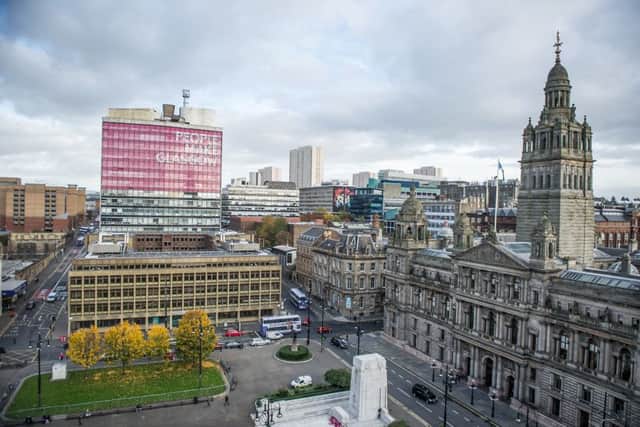 Glasgow was placed second in a list of top 10 medium sized European cities for business friendliness. Picture: John Devlin