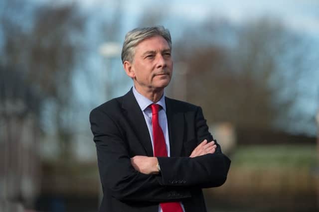 Richard Leonard said Scottish Labour did not support a state visit for Donald Trump. Picture: John Devlin