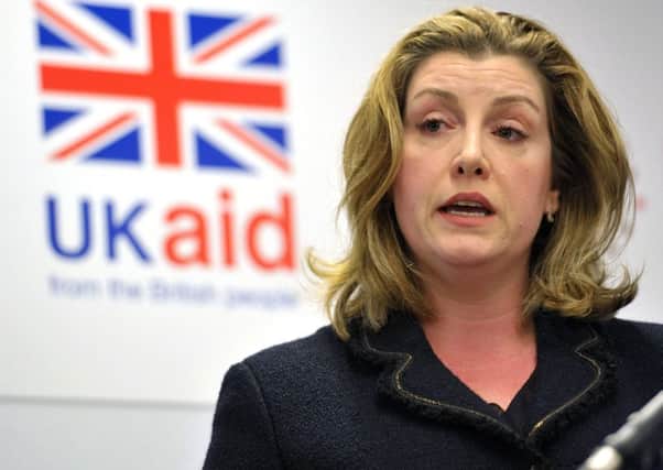 International Development Secretary Penny Mordaunt who has warned that Oxfam will have funding withdrawn if it fails to comply with authorities over safeguarding issues. Picture; PA