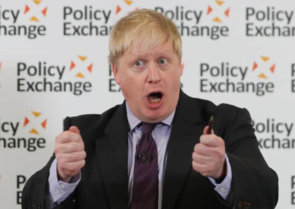 Boris Johnson insisted Brexit "can be ground for much more hope than fear". (Picture: AFP/Getty)