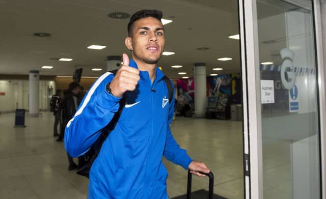 Leandro Paredes will go up against Scott Brown. Picture: SNS