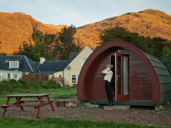 Leave the tent at home and camp in luxury with a stay at one of these Scottish camping pods