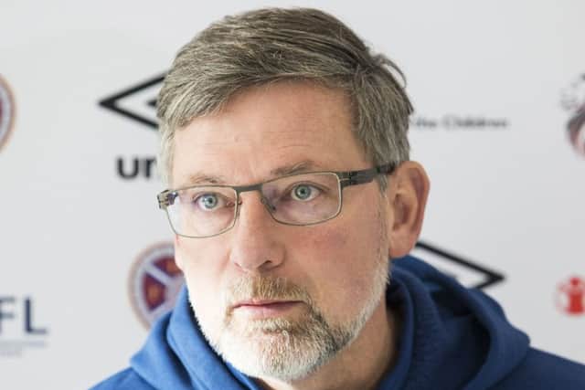 Hearts manager Craig Levein. Picture: SNS