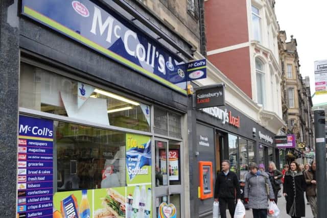 A McColl's store.