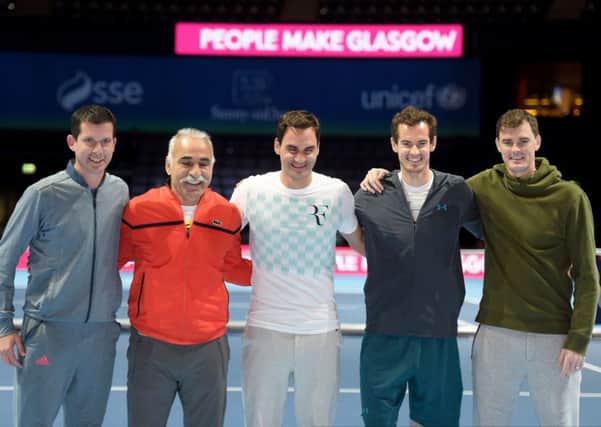 The team at Andy Murray Live