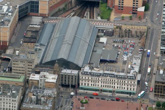 The Millennium Hotel extension in front of the station, and Consort House to the left of the hotel, are being demolished. Picture: Network Rail