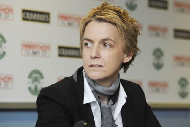 Hibs chief executive Leeann Dempster. Picture: Greg Macvean