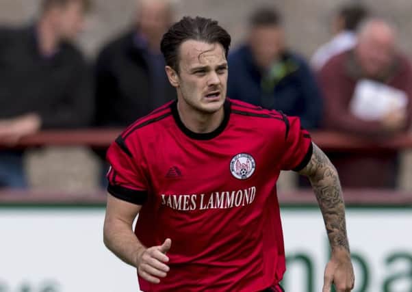 Clyde striker Ally Love (pictured playing for Brechin City earlier this season). Picture: SNS