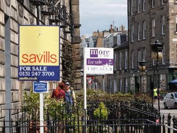 The number of 1m properties in Scotland is lower than the British average, says Alexander. Picture: Toby Williams.