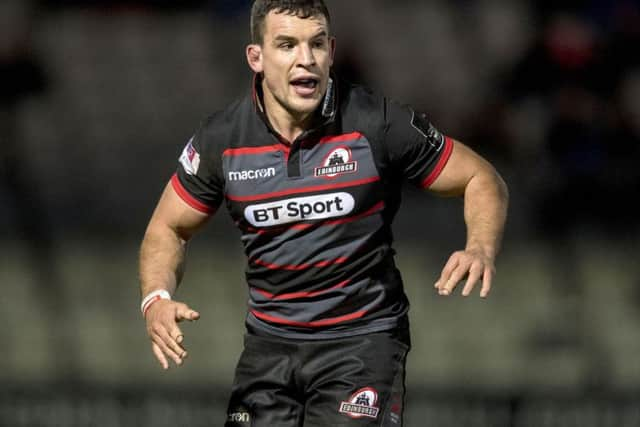 Edinburgh's John Hardie in action. Picture: Alan Harvey/SNS/SRU