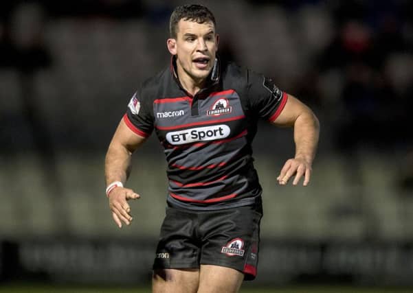 John Hardie returns to the Edinburgh starting XV. Picture: SNS Group