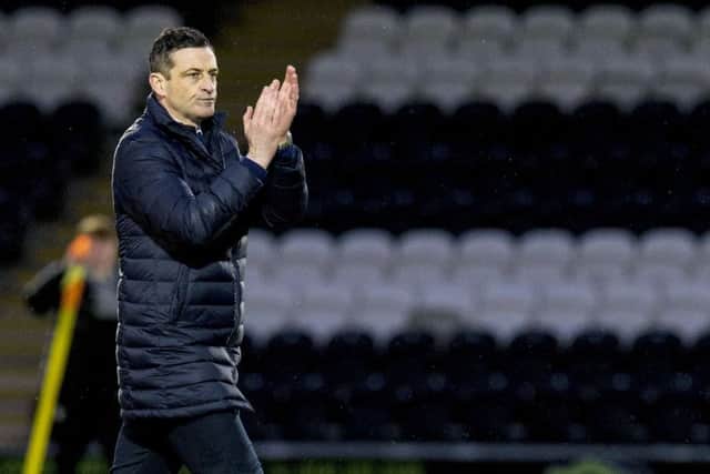 Staying put: St Mirren boss Jack Ross. Picture: SNS Group