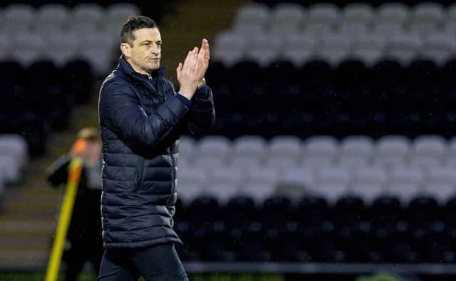 Staying put: St Mirren boss Jack Ross. Picture: SNS Group
