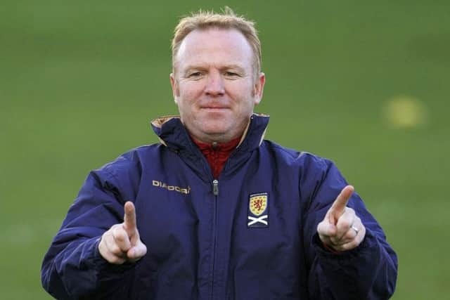 Alex McLeish is returning to the Scotland job he vacated in 2007. Picture: Andrew Milligan/PA Wire
