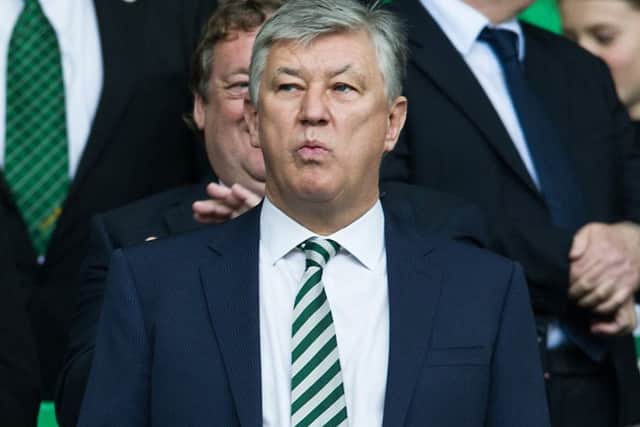 Celtic chief executive Peter Lawwell. Picture: John Devlin