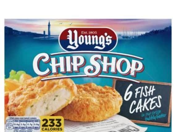 The fishcakes were withdrawn over fears that they may contain metal or plastic.