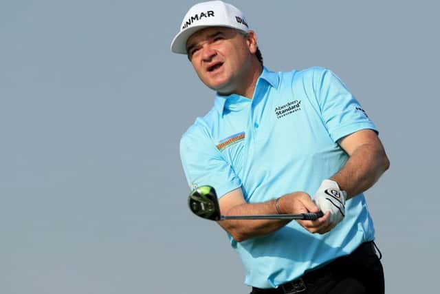 Paul Lawrie was among six Scots to make the cut in the first European Tour event to be held in Oman. Picture: Getty Images