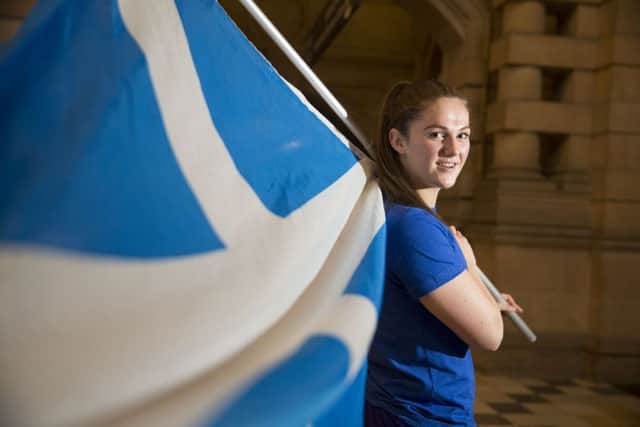 Emily Nicholl and her Scotland team-mates have absolutely smashed last years targets. Photograph: Jeff Holmes/JSHPIX.CO