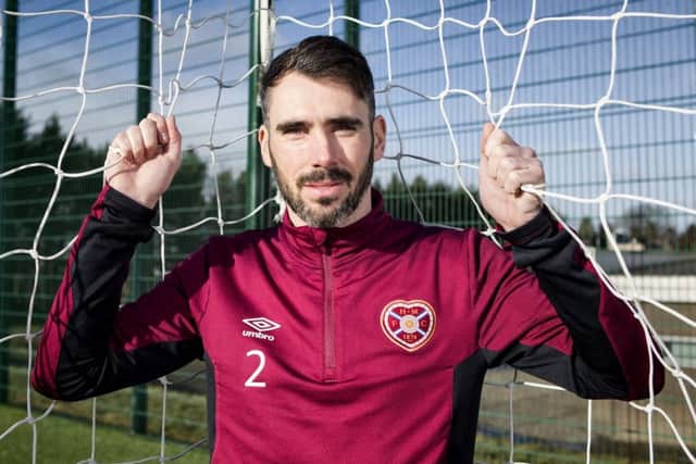 Hearts defender Michael Smith. Picture: Bruce White/SNS