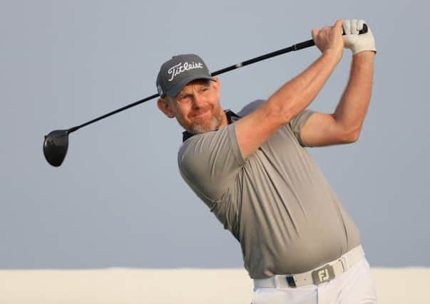 Stephen Gallacher carded a 68 to sit joint-ninth after the third round of the NBO Oman Open in Muscat. Picture: Getty Images