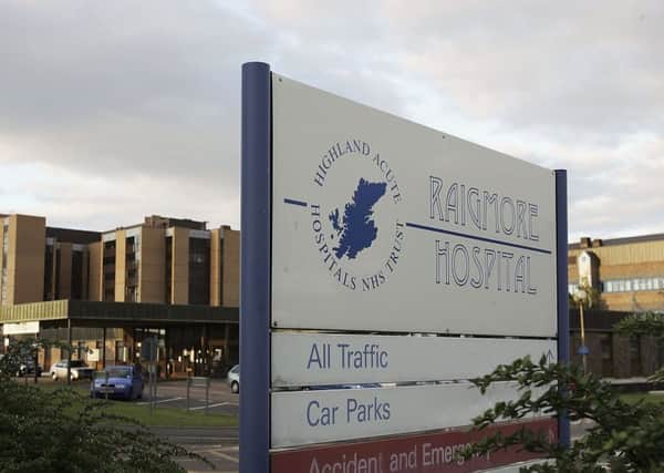 Raigmore Hospital is the largest hospital in the NHS Highland Health Board, located in Inverness. Picture: Getty Images