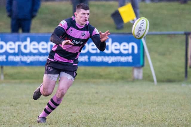 Ayr's Scott Lyle in action