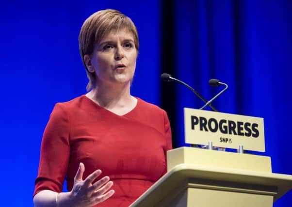 Scotland's First Minister Nicola Sturgeon. Picture: John Devlin